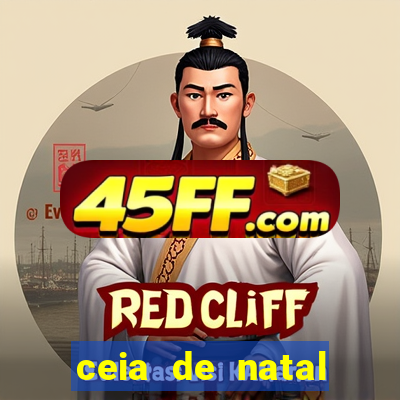 ceia de natal lista completa